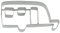 Birkmann, Ausstechform Wohnwagen, Ausstechform zum Ausstechen und Dekorieren von Plätzchen, Marzipan, Fondant, Edelstahl, spülmaschinengeeignet, Größe:9 cm…