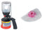 Rothenberger Industrial Erwachsene Scout Campinglampe, schwarz, Einheitsgröße, 35902 & Industrial Glühstrumpf, 3-er Pack, 035908E