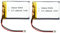 Octelect 2PCS 3.7V 2000mAh 103454 Lipo Batteria ricaricabile agli ioni di polimero di litio con connettore JST-Assicurarsi che la polarità del dispositivo corrisponda alla batteria prima dell'acquisto