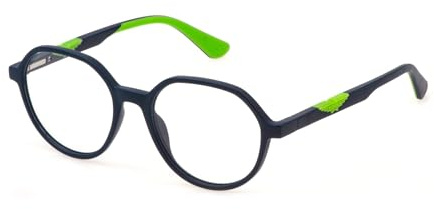 Police Jungen Vk139 Brillenfassungen auf Rezept, Matt/Sandblasted Black, 49/135/17