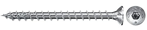 Fischer 50x Power-Fast II FPF II CTF 4,5 x 45 mm BC enkkopf mit Innenstern TX20 Vollgewinde galvanisch verzinkt blau passiviert - 670665