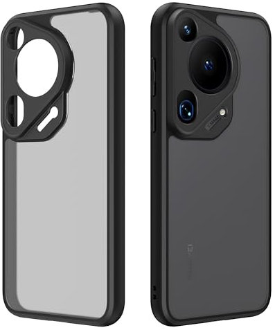 Heioloo Funda para Huawei Pura 70 Ultra Carcasa Protectora Matte Hard PC Back Resistente a los Arañazos Antigolpes Funda para Huawei Pura 70 Ultra