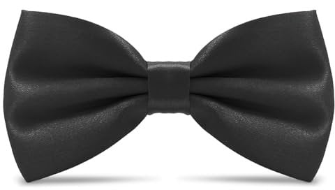 AHLPO Elegante Herren Fliege - Hochwertig, Mit Haken Verstellbar, Fliege Anzug für Hochzeit Party Feiern Büro Geschenk, Fliegen für Herren Damen Jungen