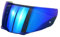 Visiera del Casco, I90 Visiera di Ricambio HJ-33 Visiera for Casco HJC i90 Caschi Protezione UV Caschi Moto Antivento Parti(Revo Deep Blue-Day Use Only)