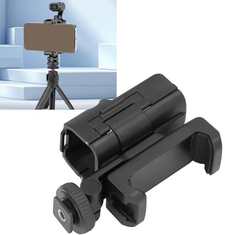 Phone Holder Mount for OSMO 3, Microphone Tripod Expansion Mount Extension Adapter, with 1/4 Inch Thread, Cold Shoe Mount