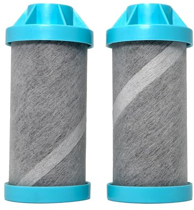 Epic EveryTap Filtre complet pour bouteille | 1 paquet | Durée de vie totale du filtre de 200 litres | Approvisionnement de 3 à 4 mois | Compatible avec toutes les bouteilles d'eau Epic | (Lot de 2