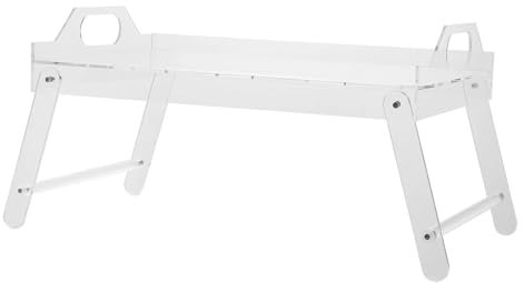 FVCTGHZ Computer Desk Folding Bed Tray, Laptop Table, Acrylic Bed Tray Table Labor-saving Cleaning for Schools, Nurseries, Kindergartens, Kitchens