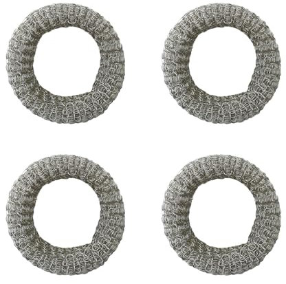 LINTRA 4 Stück Kalkfänger Wasserkocher, 5,5 cm Durchmesser Kessel-Kalkfänger, Edelstahl Kalkfänger für Teekocher, Wiederverwendbar, für Entfernung von Kalk und Ablagerungen in Wasserkochern