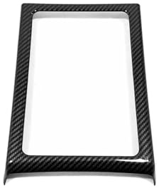 NKCVEZBW Compatible With Carbon Fiber Water Cup Holder Decoration Cover Trim Compatible With Audi Q3 2019