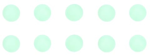 POENVFPO Im Dunkeln Leuchtende Bälle, 10 Multifunktionale Fluoreszierende Tischtennisbälle, Erhöhen die Sicherheit und Sichtbarkeit