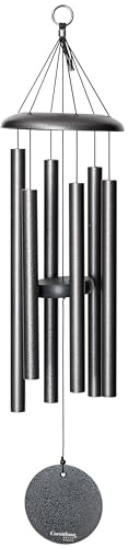 Corinthian Bells 76,2 cm Windspiel, silberfarbene Adern