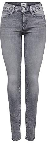 ONLY Shape Life Regular Grey Skinny Jeans