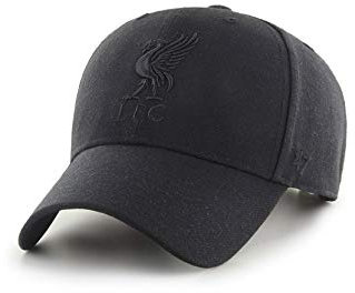 '47Brand Basecap EPL Liverpool FC LFC Black Snapback MVP