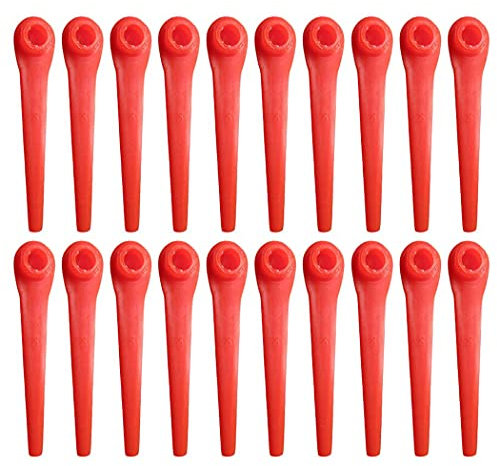 20Pcs Replacement Plastic Grass Trimmer Blades Cutter for Flymo SimpliTrim Strimmer