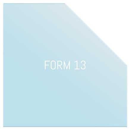 Glas Bodenplatte Funkenschutz Fünfeck Form mit Ecke 125x125cm 6mm Stärke mit Silikon Schmutzlippe ESG Einscheibensicherheitsglas für Kamin und Ofen Facettenschliff Klarglas