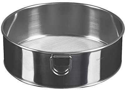 Xpanal Flour Sieve Fine Mesh, 6 Stainless Steel 60 Mesh Round Flour Sifter for Baking Cake Bread