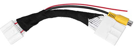 Akozon Cavo Video della Fotocamera Cavo di Collegamento Telecamera di Retromarcia Cablaggio della Linea Dell'adattatore RCA a 24 Pin