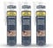 EVERFIX Sanitär Silikon Acetat transparent (310 ml, 3 Stück) für Bad, Dusche und Küche zum Abdichten und Verfugen für außen und innen, schimmelresistent, pilzhemmend, wasserdicht