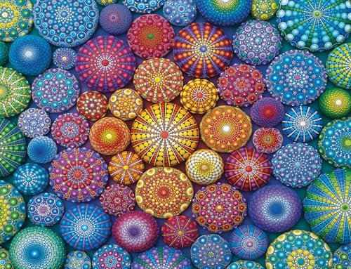Ravensburger - Mandala-Regenbogen-Puzzle, 2000 Teile, Geschenkidee, für Sie oder Ihn, Puzzle für Erwachsene