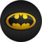 Tortenaufleger Batman Logo, rund 20cm Fondantpapier PREMIUM