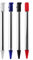Stylets courts réglables en métal pour Nintendo 3DS DS Stylet de rechange extensible Bleu métallique