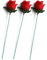 Bemvp Torch Zu Rose 3pcs Flamme Erscheinen Blumenzauber Trick Magier Requisiten Für Magiciain Bühnenperformance