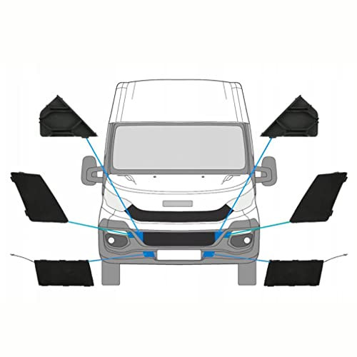 Für Iveco Daily 2014-2019 Vordere Stossstangenkappe/Satz