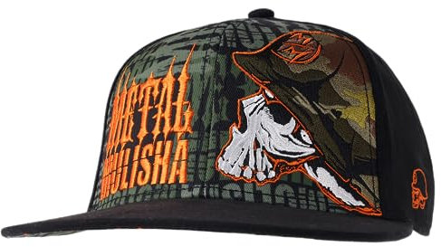 Metal Mulisha Herren Bunker Flex Hat, Schwarz, L/XL