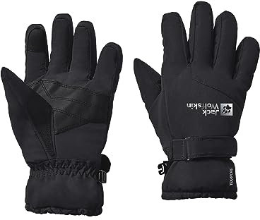 Jack Wolfskin Unisex Kinder 2L Winter Glove K Handschuh, Black, 140