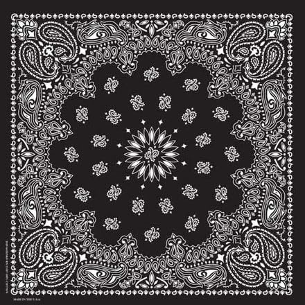 Hav-A-Hank Original aus USA Bandana (Schwarz)