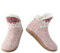 Vihir Hüttensocken Damen & Herren & Winter, Rutschfeste Hausschuh Socken, Slipper Socken, Dicke Pantoffel Socken, Weiche Stoppersocken, Warme Hüttensocken Winter Weihnachtssocken Geschenk 1 Paar