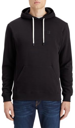 Scotch & Soda Herren Essential Badge Logo Hooded Sweatshirt Hooded Sweatshirt