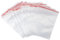 Carehabi 100 Sacchetti Richiudibili Con Zip - Trasparenti Con Cerniera, in Plastica (6 x 8)