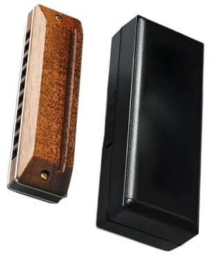Mundharmonika Diatonische Mundharmonika Aus Holz Mit 10 Löchern, Professionelle Mundharmonika, Tonart C