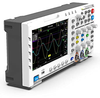 1014D Digital Oscilloscope 2 in 1 Dual Channel Input Signal Generator 100MHz* 2 Ana-Log Bandwidth 1GSa/s Sampling Rate Easy to Use for Beginners and Pros(1014D Stand)