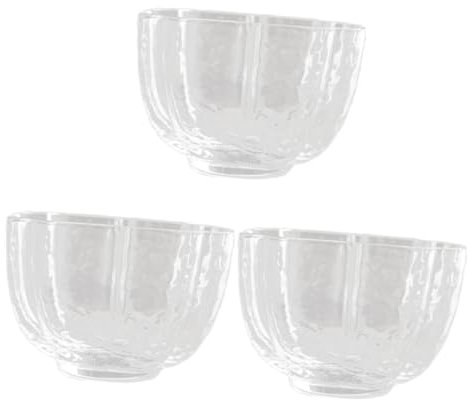 Cabilock 3 Piezas Taza De Te Vasos De Whisky De Cristal Vasos De Agua Japones Taza De Té De Japonés Vasos Altos De Cristal Taza De Cristal Caliente Anteojos Único Esfuerzo