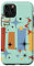 Hülle für iPhone 11 Pro Retro Mid Century Modern MCM Vibe Ästhetische Kitsch Kunst