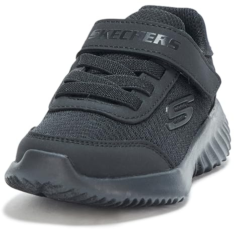Skechers Boy's Bounder Trekzic Sneaker, Schwarz, 1.5 UK Child