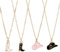 UNICRAFTALE 4 Stile Cowboystiefel Halskette Für Frauen Cowgirlhut Western Halskette Verstellbare Vintage Halskette Gold Glücksstern Halskette Reitschuhen Gothic Country Halskette für Männer