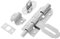 KITANDOVE Home Security Door Lock Stainless Steel 304 Door Bolt Latch Solid Heavy Duty Insert Bolt for Bathroom Window Wood Metal Doors Easy to Install