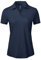 donhobo Damen Poloshirt UPF 50+ Kurzarm Golf Tennis Polo Shirts V-Ausschnitt Tops UV Schutz Schnelltrocknend Sportshirt Casual Sommer T-Shirts, Marine, S