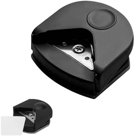 Eckenabrunder,Eckenabrunder für Laminierfolien,Ecken Abrunden Stanzer,Eckenrunder Ideal zum Schneiden von Papier,Fotos,Visitenkarten,Eckenabrunder Stanzer Eckenstanzer Abrunden,Tragbare Eckenstanzer