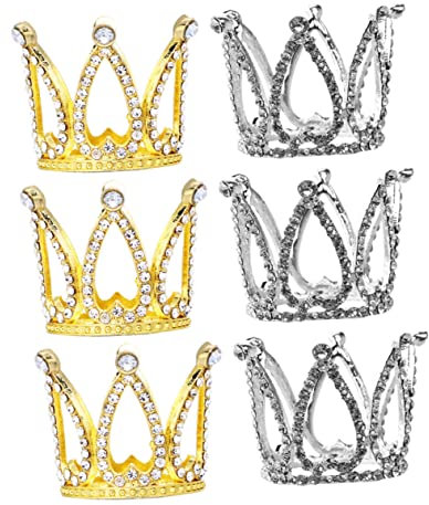 JOINPAYA Kronenkuchendekorationen Für Geburtstagsfeiern Tiara Cake Toppers Für Tortenverschönerung