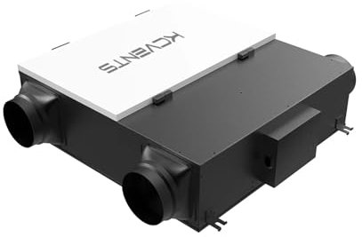 Frischluftsystem-Kit, Wärmerückgewinnung, Belüftung, Frischluftsystem, Hausrekuperator for Belüftung, großes Luftvolumen, geräuscharm, energiesparend Für frische, saubere Luft(KCQR-500)