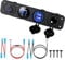 Dual USB Socket Charger Switch Panel - LED Voltmeter, 12V Power Outlet, ON-OFF Toggle Switch 4 in 1 Panel for Truck Trailer Camper Motorhome Marine Car Boat Mobiles (Blue)