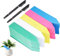 500Stk. Kunststoff Pflanzenetiketten, Mini Plastik Pflanzenschilder für Garten Pflanzen Etiketten für Kindergarten Topf Gartenpflanze Tags Pflanzen Etiketten Marker 10x2cm (Multicolor)