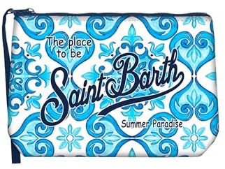 Saint Barth Mc2 Donna Pochette ALIN001-New Gordes Gomma Bianco Taglia Unica