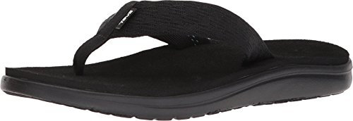 Teva Herren Voya Flip Sandal Mens Pantoffeln, Schwarz (Brick Black Bkbl), 45.5 EU