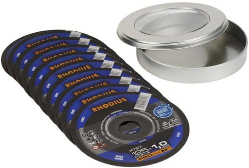 Rhodius XT67 210743 Trennscheibe, 125 mm, 22,23 mm, 10 Stück