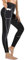 CHUMIAN Pantalon de Sudation Femme Legging Minceur Néoprène Transpiration Sauna Pants pour Perte de Poids Fitness Sport Gym (Noir, M)